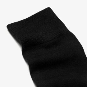 3er-Pack schwarze Freizeit-Crew-Socken