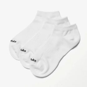 3er-Pack Sport-Socken. Weiße Socken