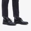 Aldwin Chukka Herrenstiefel aus schwarzem Leder – US Aldwin Chukka Herrenstiefel aus schwarzem Leder – US