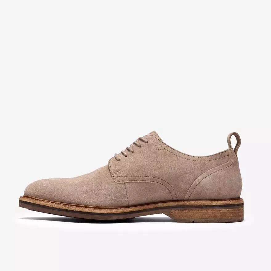 Aldwin Lace – Graue Wildleder-Oxford Schuhe für Herren Aldwin Lace – Graue Wildleder-Oxford Schuhe für Herren