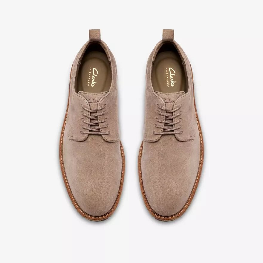 Aldwin Lace – Graue Wildleder-Oxford Schuhe für Herren Aldwin Lace – Graue Wildleder-Oxford Schuhe für Herren
