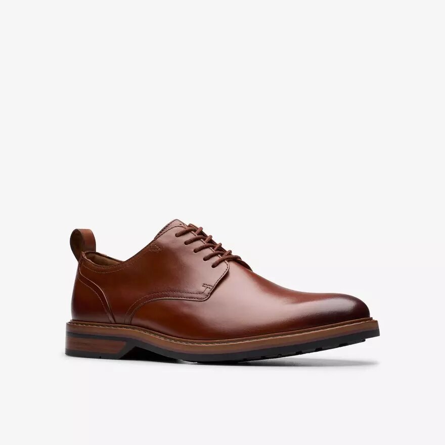 Aldwin Lace Herren-Oxford Schuhe aus hellbraunem Leder Aldwin Lace Herren-Oxford Schuhe aus hellbraunem Leder