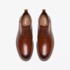 Aldwin Lace Herren-Oxford Schuhe aus hellbraunem Leder Aldwin Lace Herren-Oxford Schuhe aus hellbraunem Leder