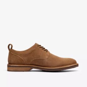 Aldwin Lace – Oxford Schuhe aus hellbraunem Wildleder für Herren