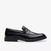 Aldwin Step Herren-Loafer aus schwarzem Leder Aldwin Step Herren-Loafer aus schwarzem Leder