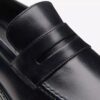 Aldwin Step Herren-Loafer aus schwarzem Leder Aldwin Step Herren-Loafer aus schwarzem Leder