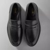 Aldwin Step Herren-Loafer aus schwarzem Leder Aldwin Step Herren-Loafer aus schwarzem Leder