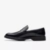 Aldwin Step Herren-Loafer aus schwarzem Leder Aldwin Step Herren-Loafer aus schwarzem Leder