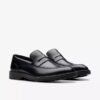 Aldwin Step Herren-Loafer aus schwarzem Leder Aldwin Step Herren-Loafer aus schwarzem Leder