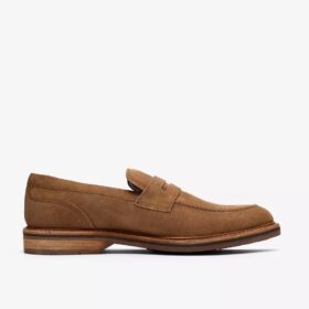 Aldwin Step Loafer für Herren aus hellbraunem Wildleder
