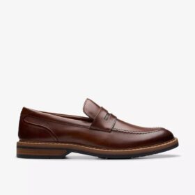 Aldwin Step Mid Herren-Loafer aus hellbraunem Leder