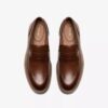 Aldwin Step Mid Herren-Loafer aus hellbraunem Leder