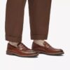 Aldwin Step Mid Herren-Loafer aus hellbraunem Leder