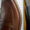 Aldwin Step Mid Herren-Loafer aus hellbraunem Leder