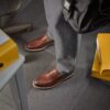 Aldwin Step Mid Herren-Loafer aus hellbraunem Leder