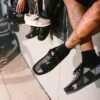 Aleali May X Wallabee – Kombination in Grau