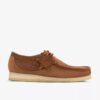 Andersson Bell X Wallabee – hellbraune Stickerei