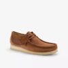 Andersson Bell X Wallabee – hellbraune Stickerei