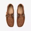 Andersson Bell X Wallabee – hellbraune Stickerei