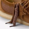 Andersson Bell X Wallabee – hellbraune Stickerei