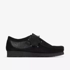 Andersson Bell X Wallabee – Schwarze Stickerei