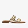 Ariany Bay – flache Sandalen für Damen in Soft Gold Ariany Bay – flache Sandalen für Damen in Soft Gold