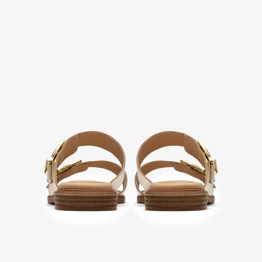Ariany Bay – flache Sandalen für Damen in Soft Gold Ariany Bay – flache Sandalen für Damen in Soft Gold