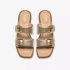 Ariany Bay – flache Sandalen für Damen in Soft Gold Ariany Bay – flache Sandalen für Damen in Soft Gold