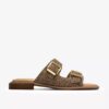 Ariany Bay Flache Sandalen mit Tierprint für Damen Ariany Bay Flache Sandalen mit Tierprint für Damen