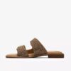 Ariany Bay Flache Sandalen mit Tierprint für Damen Ariany Bay Flache Sandalen mit Tierprint für Damen