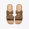 Ariany Bay Flache Sandalen mit Tierprint für Damen Ariany Bay Flache Sandalen mit Tierprint für Damen