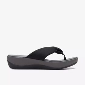 Arla Glison Flip-Flops für Damen in Schwarz aus Fabriccloudsteppers™