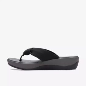 Arla Glison Flip-Flops für Damen in Schwarz aus Fabriccloudsteppers™