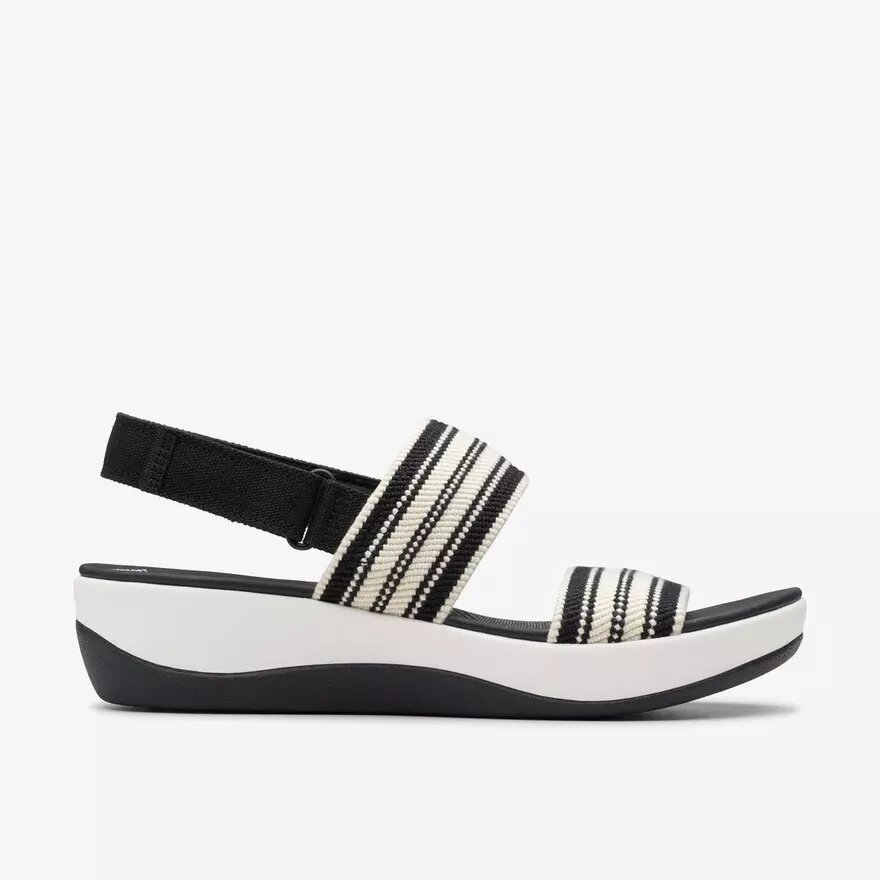 Arla Stroll Damen-Sandalen in Schwarz und Multicolor aus der Cloudsteppers™-Kollektion Arla Stroll Damen-Sandalen in Schwarz und Multicolor aus der Cloudsteppers™-Kollektion