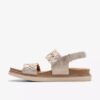 Arwell Glide Metallic Kombi-Flache Sandalen für Damen Arwell Glide Metallic Kombi-Flache Sandalen für Damen
