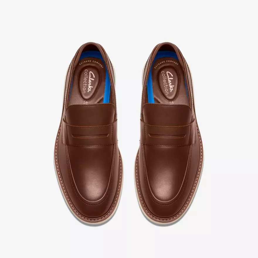Brantin Loafer für Herren – Loafer aus hellbraunem Leder Brantin Loafer für Herren – Loafer aus hellbraunem Leder