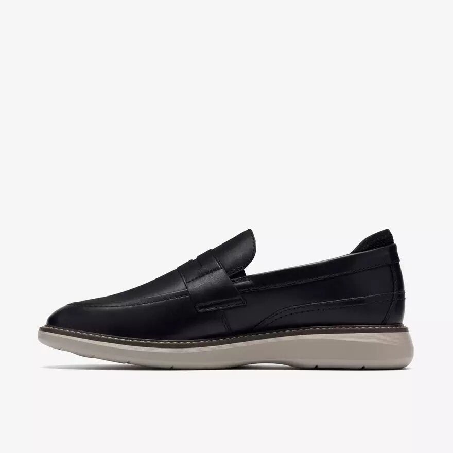 Brantin Loafer für Herren – Schwarze Leder-Loafer Brantin Loafer für Herren – Schwarze Leder-Loafer