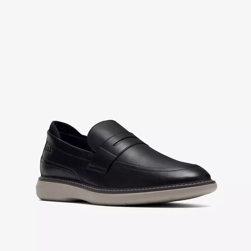 Brantin Loafer für Herren – Schwarze Leder-Loafer Brantin Loafer für Herren – Schwarze Leder-Loafer