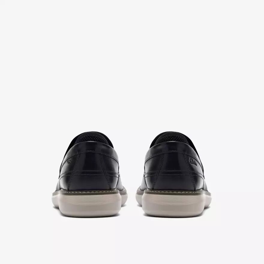 Brantin Loafer für Herren – Schwarze Leder-Loafer Brantin Loafer für Herren – Schwarze Leder-Loafer