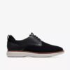 Brantin Oxford-Schuh für Herren, schlicht, schwarz, aus Strick