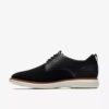 Brantin Oxford-Schuh für Herren, schlicht, schwarz, aus Strick