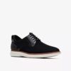 Brantin Oxford-Schuh für Herren, schlicht, schwarz, aus Strick
