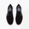 Brantin Oxford-Schuh für Herren, schlicht, schwarz, aus Strick