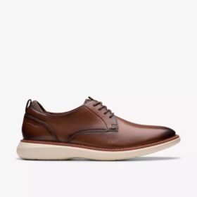 Brantin Plain Herren-Oxford Schuhe aus dunkelbraunem Leder