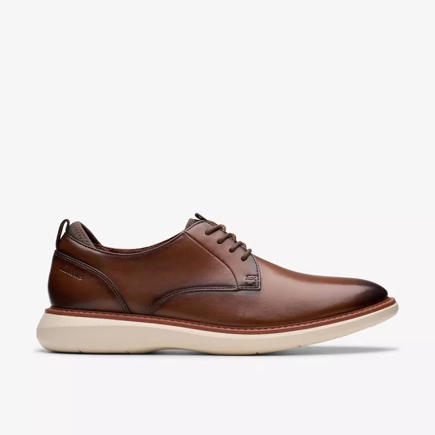 Brantin Plain Herren-Oxford Schuhe aus dunkelbraunem Leder Brantin Plain Herren-Oxford Schuhe aus dunkelbraunem Leder