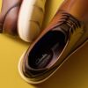 Brantin Plain Herren-Oxford Schuhe aus dunkelbraunem Leder Brantin Plain Herren-Oxford Schuhe aus dunkelbraunem Leder