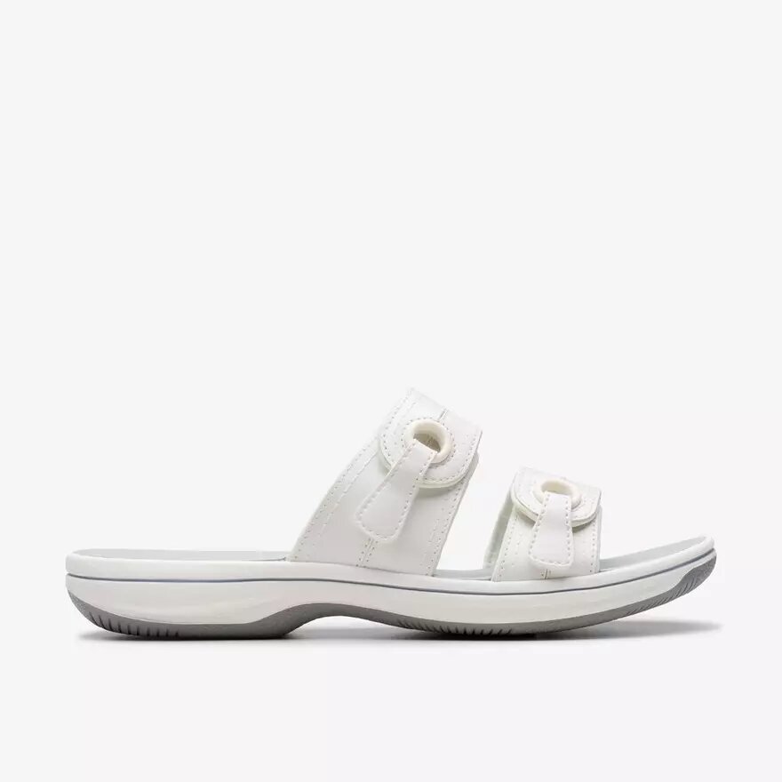 Breeze Maye White Cloudsteppers™ Slide-Sandalen für Damen Breeze Maye White Cloudsteppers™ Slide-Sandalen für Damen