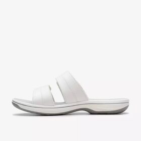 Breeze Maye White Cloudsteppers™  Slide-Sandalen für Damen