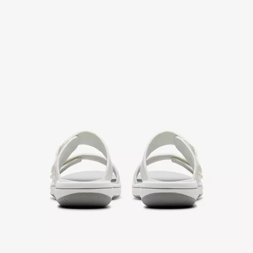 Breeze Maye White Cloudsteppers™ Slide-Sandalen für Damen Breeze Maye White Cloudsteppers™ Slide-Sandalen für Damen