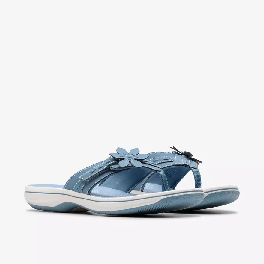 Breeze Opal Denim Cloudsteppers™ Flip-Flops für Damen Breeze Opal Denim Cloudsteppers™ Flip-Flops für Damen